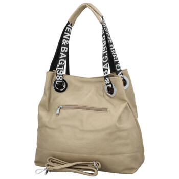 Dámska kabelka cez rameno béžová - Firenze Version