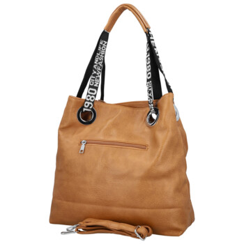 Dámska kabelka cez rameno svetlo hnedá - Firenze Version