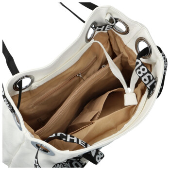 Dámska kabelka cez rameno biela - Firenze Version