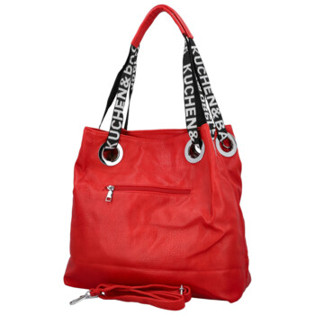Dámska kabelka cez rameno červená - Firenze Version