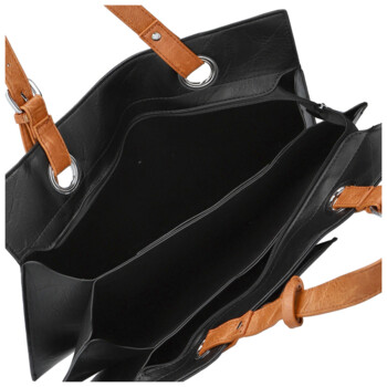 Dámska kabelka cez rameno čierna - Firenze Melisa