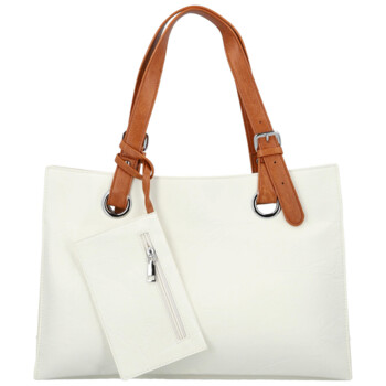 Dámska kabelka cez rameno biela - Firenze Melisa