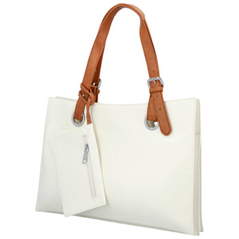 Dámska kabelka cez rameno biela - Firenze Melisa