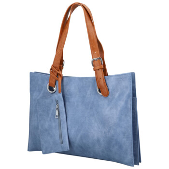 Dámska kabelka cez rameno modrá - Firenze Melisa