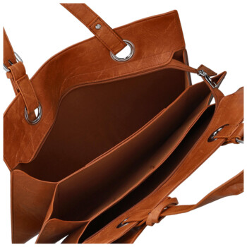 Dámska kabelka cez rameno hnedá - Firenze Melisa