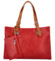 Dámska kabelka cez rameno červená - Firenze Melisa