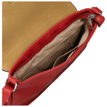 Dámska crossbody kabelka červená - Firenze Minerral