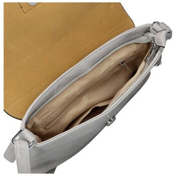 Dámska crossbody kabelka svetlo šedá - Firenze Minerral