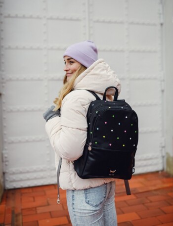 Dámsky batoh čierny - VUCH Zane Dotty