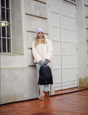 Dámsky batoh čierny - VUCH Zane Dotty