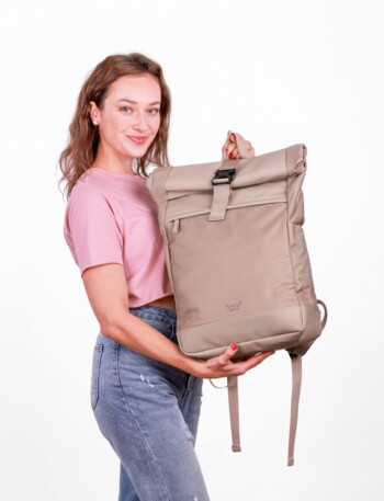 Dámsky batoh béžový - VUCH Virion Big