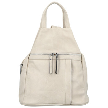 Dámsky mestský batoh béžový - Firenze Viva