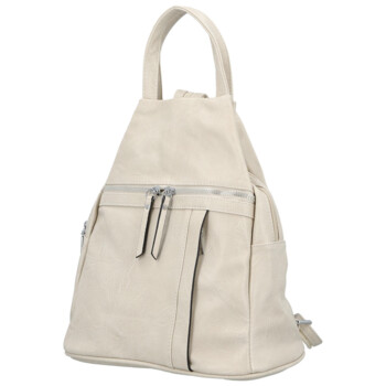 Dámsky mestský batoh béžový - Firenze Viva