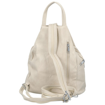 Dámsky mestský batoh béžový - Firenze Viva