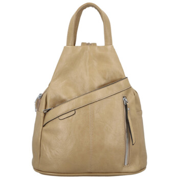 Dámsky mestský batoh pieskovo hnedý - Firenze Jakey