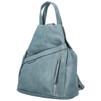 Dámsky mestský batoh džínsovo modrý - Firenze Jakey