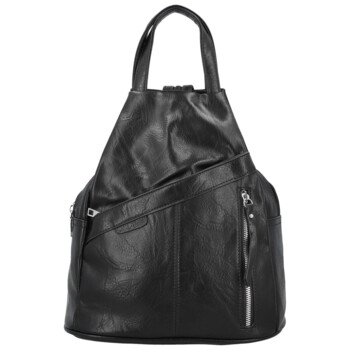 Dámsky mestský batoh čierny - Firenze Jakey