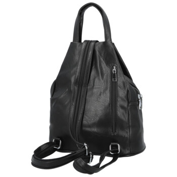Dámsky mestský batoh čierny - Firenze Jakey