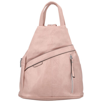 Dámsky mestský batoh svetlo ružový - Firenze Jakey