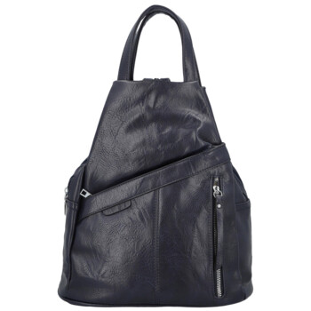 Dámsky mestský batoh tmavo modrý - Firenze Jakey
