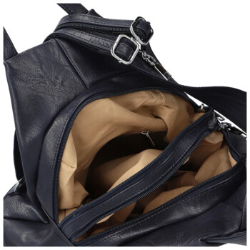 Dámsky mestský batoh tmavo modrý - Firenze Jakey