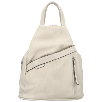 Dámsky mestský batoh béžový - Firenze Jakey