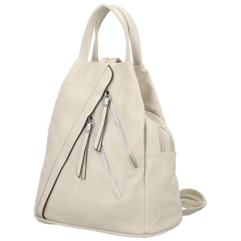 Dámsky mestský batoh béžový - Firenze Makial