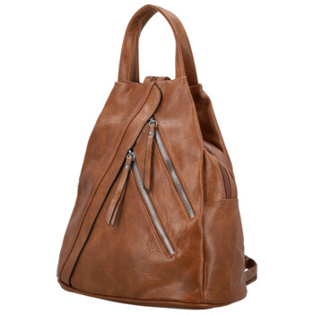 Dámsky mestský batoh hnedý - Firenze Makial