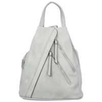 Dámsky mestský batoh svetlo šedý - Firenze Makial