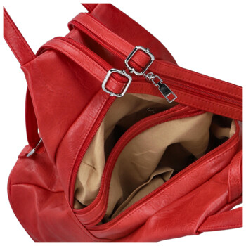 Dámsky mestský batoh červený - Firenze Makial