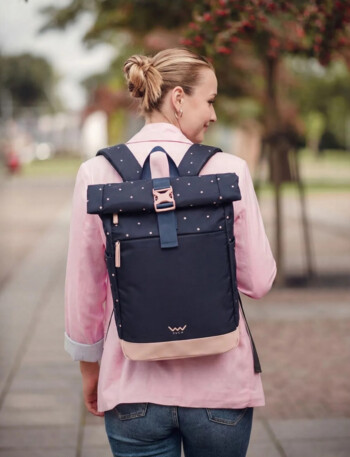 Batoh tmavo modrý - Vuch Virion Dotty