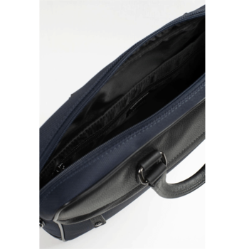 Pánska business taška na notebook tmavo modrá - Fagola Clark