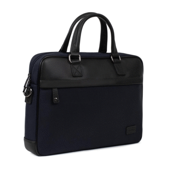 Pánska business taška na notebook tmavo modrá - Fagola Clark