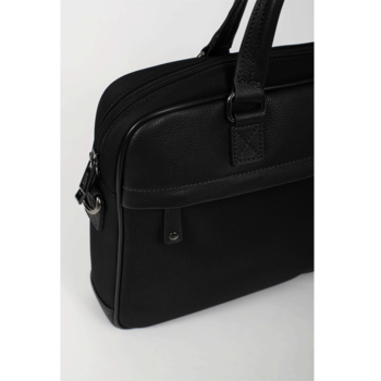 Pánska business taška na notebook čierna - Fagola Clark