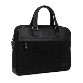 Pánska business taška na notebook čierna - Fagola Clark