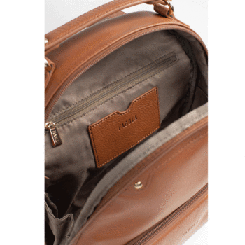 Dámsky kožený batôžtek svetlo hnedý - Fagola Familiar