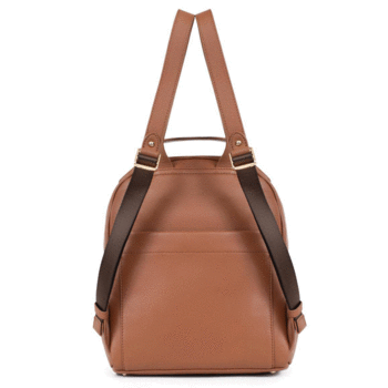 Dámsky kožený batôžtek svetlo hnedý - Fagola Familiar