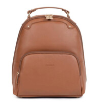Dámsky kožený batôžtek svetlo hnedý - Fagola Familiar