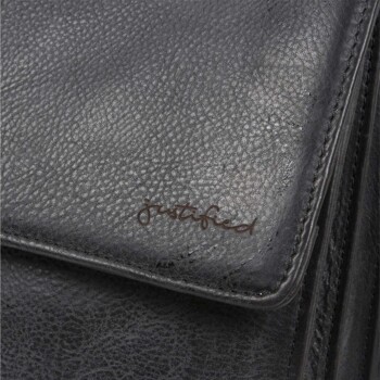 Pánska kožená aktovka čierna - Justified Cornwall