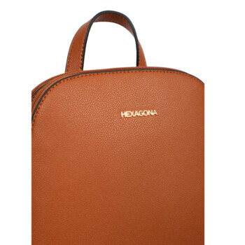 Dámsky mestský batoh svetlo hnedý - Hexagona Andre