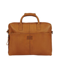 Pánska kožená taška na notebook koňaková - Mustang William