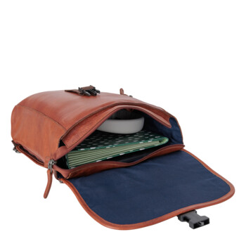 Luxusný kožený batoh svetlo hnedý - Mustang Lorriz