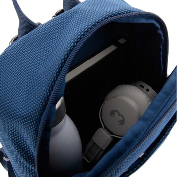 Látkový batoh tmavo modrý - Mustang Leo