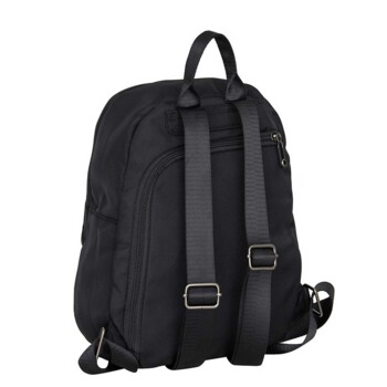 Látkový batoh čierny - Mustang Leo