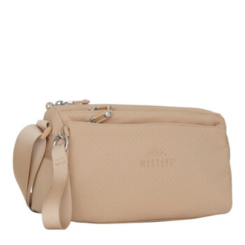 Dámska crossbody kabelka tmavo béžová - Mustang Felisha