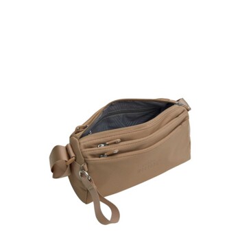 Dámska crossbody kabelka taupe - Mustang Felisha