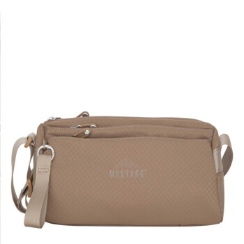 Dámska crossbody kabelka taupe - Mustang Felisha