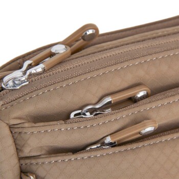 Dámska crossbody kabelka taupe - Mustang Felisha