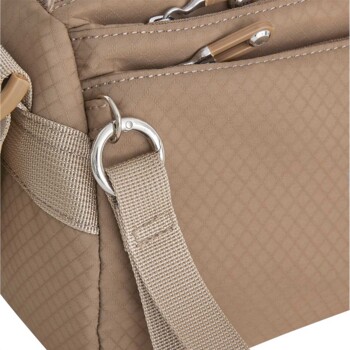 Dámska crossbody kabelka taupe - Mustang Felisha