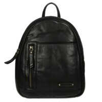 Dámsky luxusný kožený batôžtek čierny - Enrico Benetti Broof
